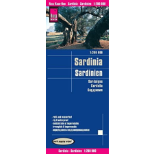 Reise Know-How Szardínia térkép, Szardínia autós térkép Reise 1:200 000 térkép
