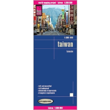 Reise Know-How Taiwan térkép Reise 2012 1:300 000 térkép