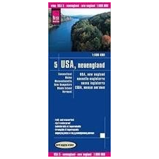 Reise Know-How USA 5. Kalifornia térkép Reise 1:600 000 térkép