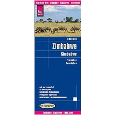 Reise Know-How Zimbabwe térkép Reise 1:800 000 Simbabwe térkép térkép