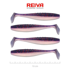 Reiva Flat Minnow Shad 10cm 4db/cs (Purple Pearl) horgászkiegészítő