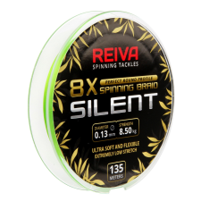  Reiva Silent 135m 0,15mm 10,4kg Fluo Green fonott zsinór (3270-015) horgászzsinór