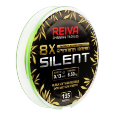 Reiva Silent fluo green 135m fonott zsinór - 0,23mm horgászzsinór