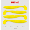 Reiva Zander Power Shad 10cm 4db/cs /Citromsárga/ (9901-102)