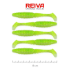 Reiva Zander Power Shad 8cm 5db/cs (Fluo Zöld Flitter I.)