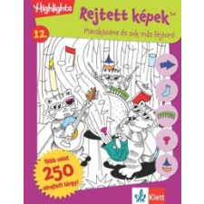  Rejtett képek 12. - Macskazene és sok más fejtörők gyermek- és ifjúsági könyv