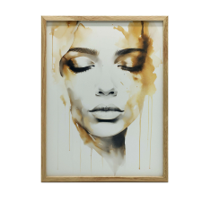 REJTEZETES SZÉPSÉG FALI PLAKÁT KERET NÉLKÜL 70x100 CM MATTE 230 GSM grafika, keretezett kép
