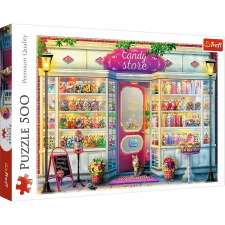 REJTVÉNYEK 500 ÉDESSÉGBOLT puzzle, kirakós