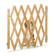 Relax Biztonsági rács kihúzható bambusz panel 70-82 cm magas védőkerítés kutyák védelmére lépcsővédő kutyafelszerelés