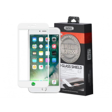 REMAX GL-04 iPhone 7 8 Plus (5,5&quot;) fehér 3D előlapi üvegfólia mobiltelefon kellék