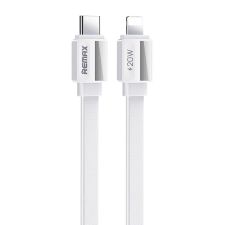REMAX Kábel USB-C-Lightning Remax Platinum Pro, RC-C050, 20W (fehér) kábel és adapter