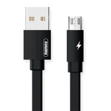 REMAX Kerolla Series RC094M USB-A apa - Micro USB apa 2.0 Adat és töltőkábel - Fekete (1m) (RC-094M 1M BLACK) kábel és adapter