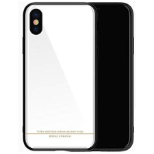 REMAX RM-1653 iPhone X XS (5,8&quot;) fehér fényes hátlap tok tok és táska