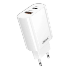 REMAX RP-U37 wall charger, USB + USB-C, 18W (white) mobiltelefon kellék
