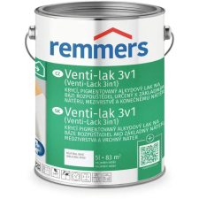 Remmers Venti-Lak 3in1, 5 l, RAL 9016 fehér favédőszer és lazúr