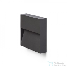 Rendl AQILA SQ fali lámpa antracitszürke 230V LED 6W IP54 3000K R12544 világítás