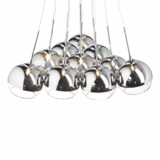 Rendl ASTRAL függő lámpa krómozott üveg/tiszta üveg 230V/12V G4 10x20W világítás