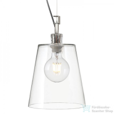 Rendl BABU NEW 22 függő lámpa tiszta üveg/króm 230V E27 53W R13826 világítás