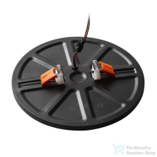 Rendl BJORK R 20 süllyesztett lámpa fekete 230V LED 18W 3000K R13587 világítás