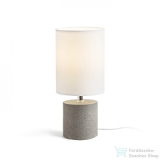 Rendl CAMINO asztali ernyővel fehér cement 230V E27 28W R13295 világítás