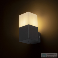Rendl CLYDE fali lámpa antracitszürke 230V E27 28W IP44 R13637 világítás