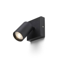 Rendl DUDE SQ felületre szerelhető fekete 230V LED GU10 9W világítás