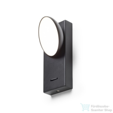Rendl ELISEO fali lámpa fekete 230V LED 5W 3000K R13915 világítás