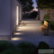 Rendl GORDIQ L süllyesztett lámpa antracitszürke 230V LED 3W IP65 3000K R12538 világítás