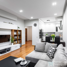 Rendl LARISA SQ 30 mennyezeti lámpa fekete 230V LED 30W 3000K R12851 világítás