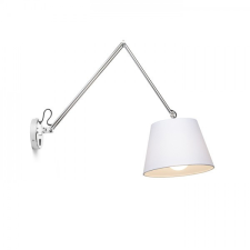 Rendl Light ASHLEY fali lámpa fehér króm 230V E27 42W világítás
