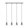 Rendl Light BABADES IV függö lámpa matt nikkel 230V GU10 4x35W