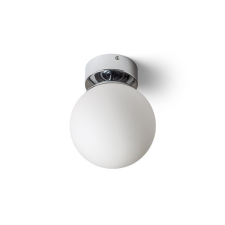 Rendl Light BOLLY 17 mennyezeti lámpa opál üveg/króm 230V E27 15W IP44 világítás