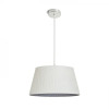 Rendl Light BUCKY 40 függö lámpa fehér/szürke fém 230V E27 28W