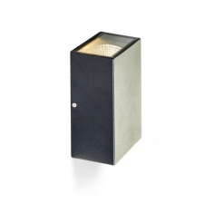 Rendl Light DIXIE 10x16 fali lámpa fekete 230V LED 2x5W 84° IP54 3000K kültéri világítás