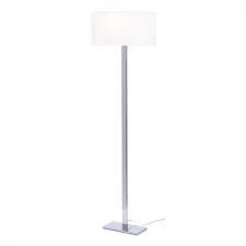 Rendl Light PLAZA állólámpa fehér króm 230V E27 42W világítás