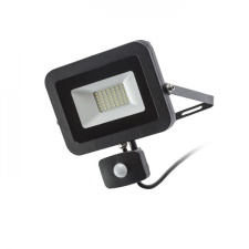Rendl Light PONTA reflektor érzékelővel fekete 230V LED 30W 120° IP54 3000K kültéri világítás