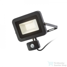 Rendl PONTA reflektor érzékelővel fekete 230V LED 30W 120° IP54 3000K R12982 világítás