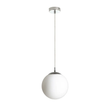  RENDL R13746 LUNA függőlámpatest, üveg opálüveg/króm világítás
