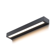  RENDL R14199 ASTER LED kültéri lámpa, szögletes fali IP65 fekete opálakril kültéri világítás