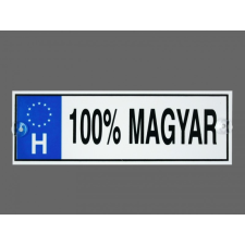  Rendszámtábla - 100% magyar vicces ajándék