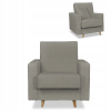  Rene Fekvőfotel Tárolóval Bonell Family Furniture Szürke-Bézs Kordbársony