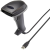 Renkforce CR6307A USB-Kit Vonalkód olvasó Vezetékes 1D CCD Fekete Kézi szkenner USB (CR6307A)
