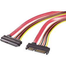 Renkforce SATA kombinált hosszabbító kábel, 0,2 m, Renkforce (RF-4297182) kábel és adapter