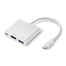 Renkforce USB 3.0-USB 2.0 kombinált hub Fehér (RF-4366444) laptop kellék