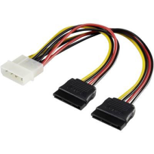 Renkforce Y átalakító kábel, IDE-ről 2 db SATA-ra, 20 cm, Renkforce kábel és adapter