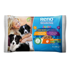 Reno alutasakos kutyaeledel csirke-pulyka - 4x100g kutyaeledel