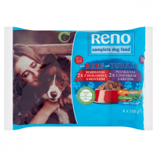  Reno Alutasakos teljes értékű kutyaeledel marhával és pulykával 4 x 100 g kutyaeledel