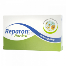 REPARON Herbal végbélkúp 10 db gyógyhatású készítmény