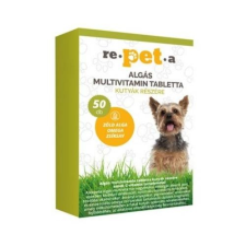 Repeta algás multivitamin tabletta kutyák részére 50x vitamin, táplálékkiegészítő kutyáknak