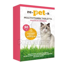  Repeta multivitamin tabletta macskák részére 50 db vitamin, táplálékkiegészítő macskáknak